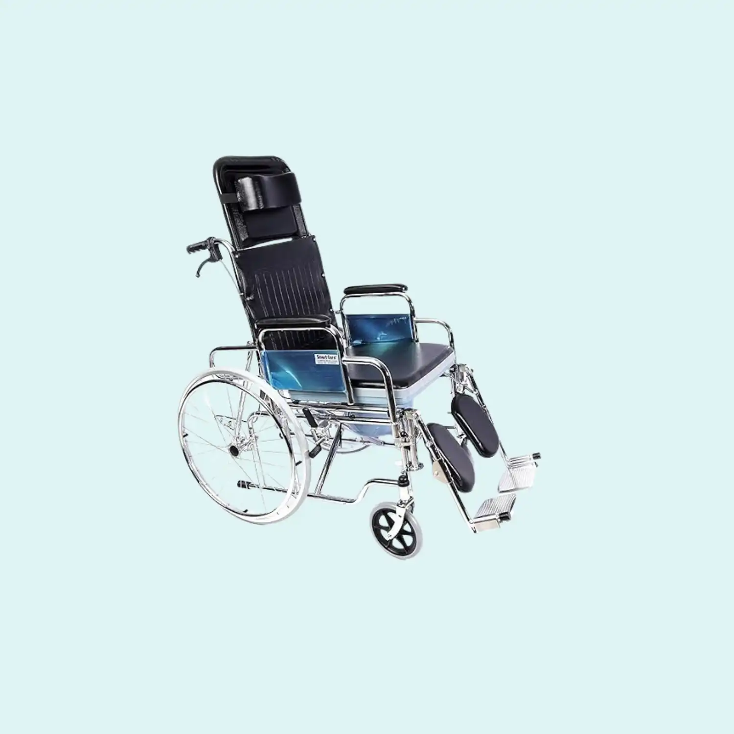 High back reclining wheelchair for rent